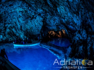 Blue cave tour split