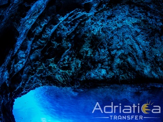 Blue cave tour split
