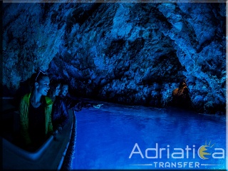 blue cave tour split