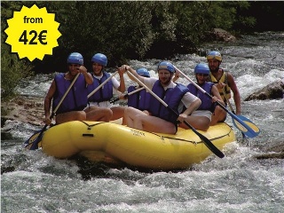 Rafting on the Cetina River