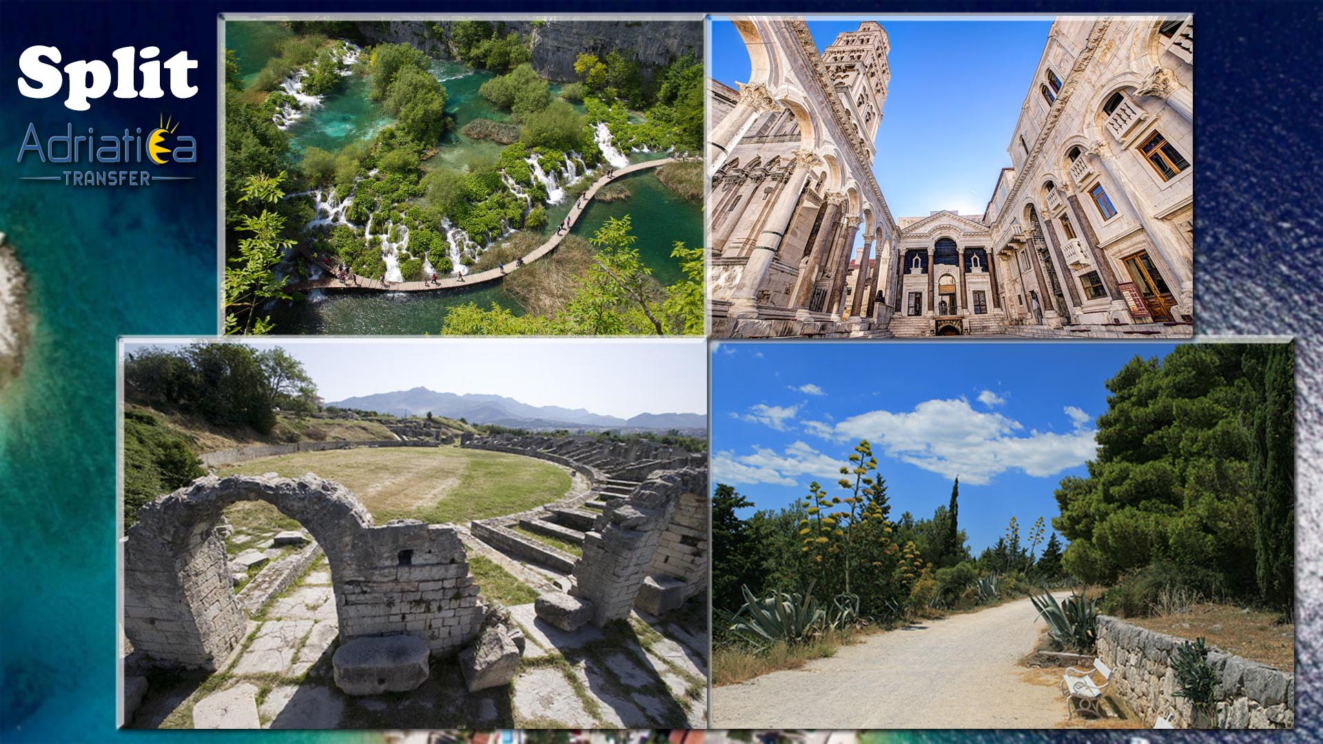 Split sightseeing tours